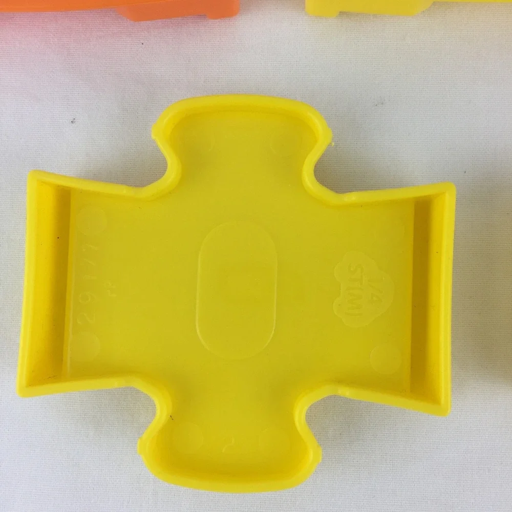 VTech Go‎ Go Smart Wheels 5pc Track Connectors Yellow Orange 1/4 ST M&F